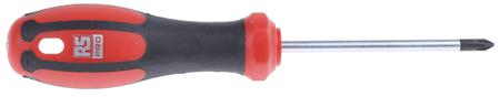 182-9687 RS PRO Phillips  Screwdriver, PH1 Tip, 80 mm Blade, 170 mm Overall