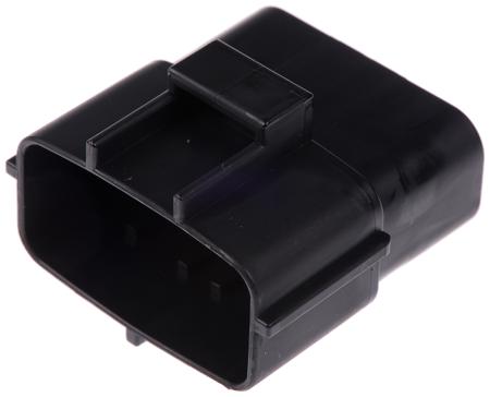 174663-2 TE Connectivity Econoseal J Mk II+ Series, 2 Row 12 Way Socket Housing