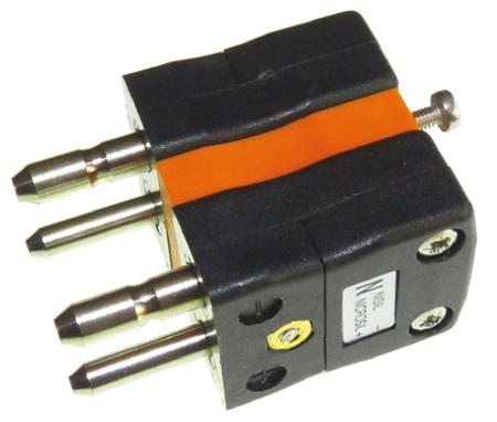 769-1458 RS Pro ANSI Duplex Plug for use with N Type Thermocouple Standard Plug
