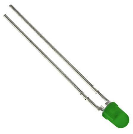 L-7104SGD Kingbright Round 568 nm Green LED, 3mm (T-1) Round Through Hole package