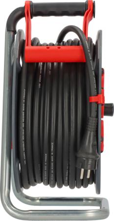 9232301100 brennenstuhl 33m 5 Socket Type E - French Cable Reel Open Reel, 230 V, IP44