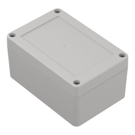 206-9090 RS PRO Light Grey ABS Enclosure, IP65, Light Grey Lid, 120 x 80 x 60.2mm