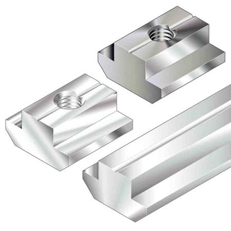 3842547813 Bosch Rexroth M5 Sliding Block, Connecting Component, Strut Profile 40 mm, 45 mm, 50 mm, 60 mm, Groove Size 10mm