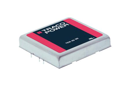 TEN-40-2422WI TRACOPOWER TEN 40WI 40W Isolated DC-DC Converter Through Hole, Vin 9 → 36 V dc, Vout ±12V dc