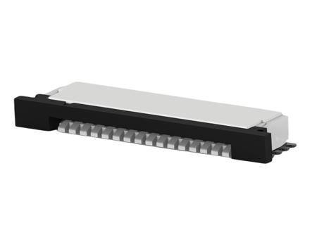 1-84952-5 TE Connectivity, FPC,  1mm Pitch 15 Way Right Angle Female FPC Connector, Press Fit