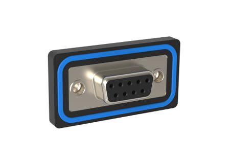 L17ED09S10 Amphenol Communications Solutions ED 9 Way PCB Mount, Through Hole D-sub Connector Socket, 2.74mm Pitch