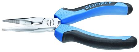 8132-200-JC Gedore 200 mm Steel Long Nose Pliers with 75.7mm Jaw Length