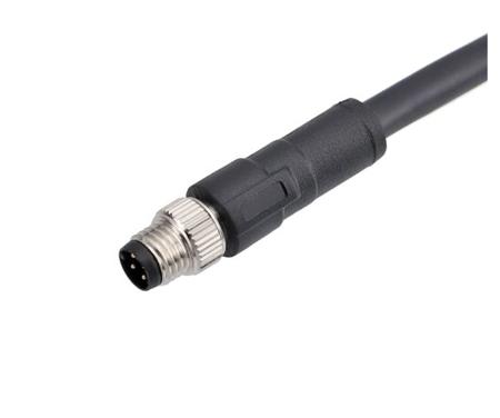 557-153 RS PRO Industrial Circular Connectors, 4 Contacts, Moulded Cable, Plug, Male, IP67