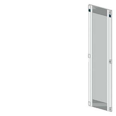 8PQ2197-1BA20 Siemens 8PQ2197 Series Lockable Sheet Steel RAL 7035 Transparent Door, 2000mm H, 1m W, 25mm D for Use with SIVACON S4
