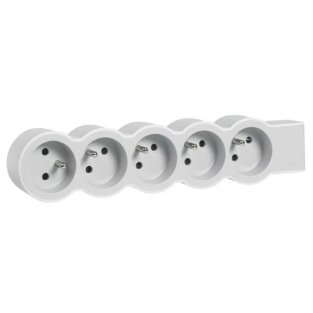 049498 Legrand 5 Socket Type E - French Extension Lead
