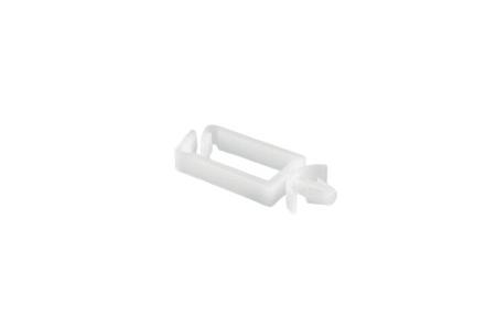 151-75209-WPC20-PA66-NA HellermannTyton Cable Clip Natural Push In Nylon Cable Clip, 11mm Max. Bundle