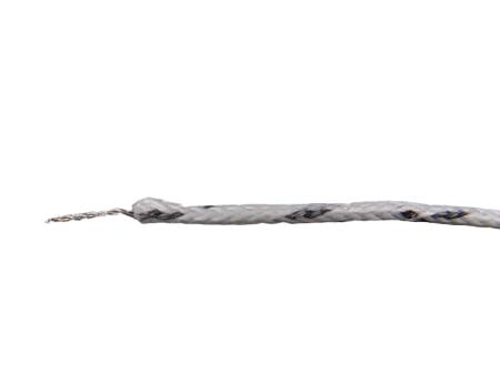 E25063-TYPE-J-WELDED-TIP-GLASS-FIBER-2M-CMPJI CorregeE250 Type J Thermocouple 2m Length, 0.3mm Diameter, -40°C → +600°C