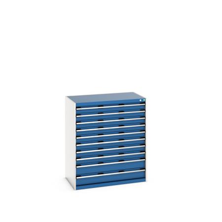 40021041-11V Bott 10 Cabinet, Steel, 1200mm x 650mm x 1050mm, Blue