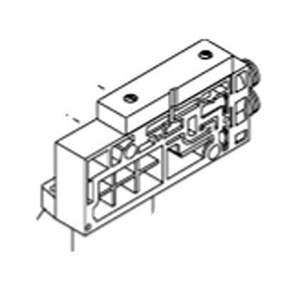 SV1000-52U-2ARS-C8 SMC SV1000 Manifold Block,