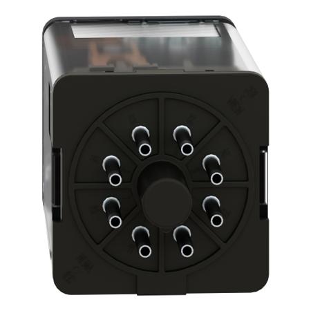 RUMC22BD Schneider Electric, 24V Coil Relay Interface Module DPDT, 10A Switching Current Plug In,