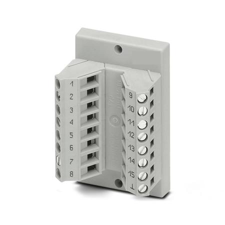 2280297 Phoenix Contact VARIOFACE Series 15-Contact Female Interface Module, D-sub Connector, Rear Mount, 2.5A