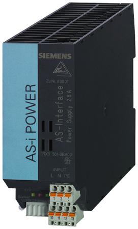 3RX95012BA00 Siemens 3RX9 Series Power Supply for Use with AS-Interface, Circuit Breaker, DC
