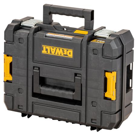 DWST83345-1 DeWALT TSTAK Shallow Box Plastic Tool Box, 440 x 440 x 162mm