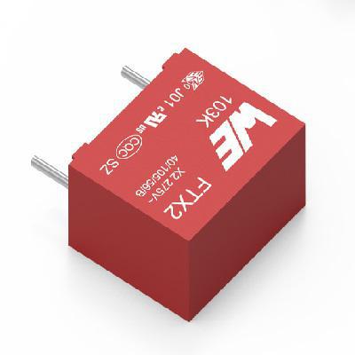 890334025027RP Wurth Elektronik WCAP-FTXX Film Capacitor, 310V ac, ±10%, 220nF, Through Hole