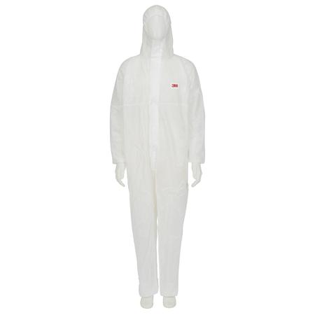 736-9772 3M White Coverall, CE CAT I, XXL