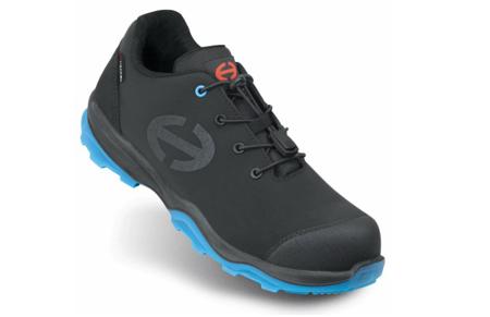 6758346 Heckel RUN-R PLANET Unisex Black, Blue Non Metallic  Toe Capped Safety Trainers, UK 11, EU 46