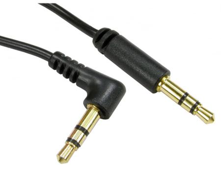 286-2867 RS PRO Male 3.5mm Stereo Jack to Male 3.5mm Stereo Jack Aux Cable, Black, 5m