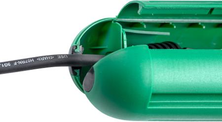 1160400 brennenstuhl 1160 Series Green Junction Box, 75 x 205 x 75mm