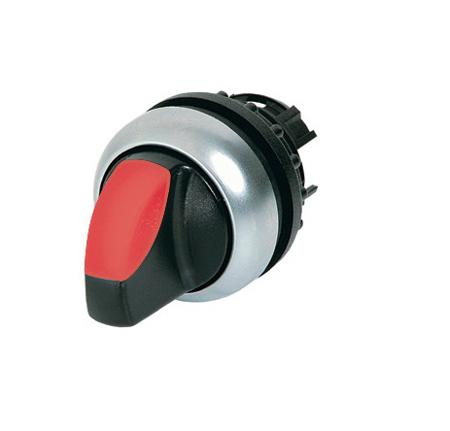 216845-M22-WRLK3-R Eaton Selector Switch - 22.5mm Cutout Diameter, Illuminated 3 Positions