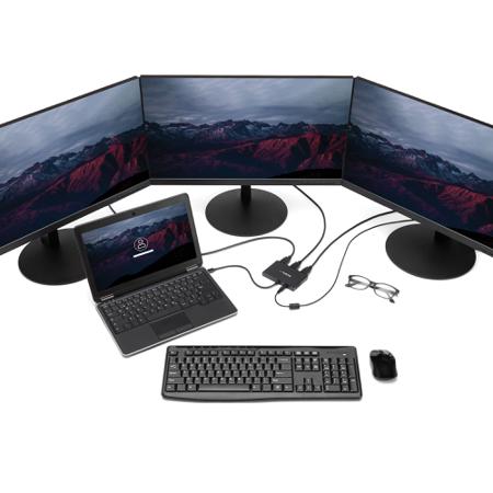 MSTMDP123HD StarTech.com 3 port Mini DisplayPort to HDMI Adapter, 114mm - 3840 x 2160