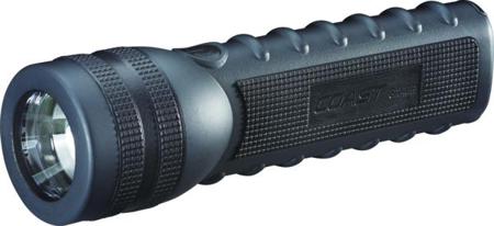 GX40R Coast LED Torch Black - Rechargeable 2000 lm, 197 mm