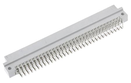 09031966921222 HARTING DIN 41612 96 Way 2.54mm Pitch, Right Angle Rectangular Connector, Plug