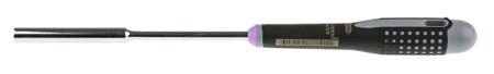 BE-7855 Bahco 125 mm Alloy Steel Ergonomic Nut Driver, Hexagon Nut 5.5 mm Tip, Bi-material