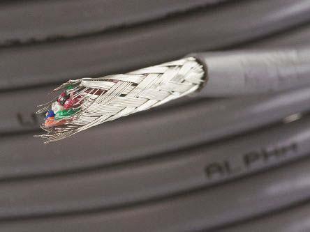 1723 SL005 Alpha Wire Alpha Essentials Communication & Control Control Cable, 12 Cores, 0.52 mm² 20 AWG, Screened, 30 m, Grey