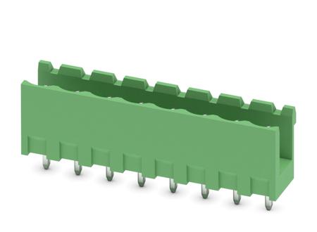 1758076 Phoenix Contact, 5.08mm Pitch, COMBICON MSTBV, 8 Way, , Pluggable Terminal Block, Header, Solder Termination,