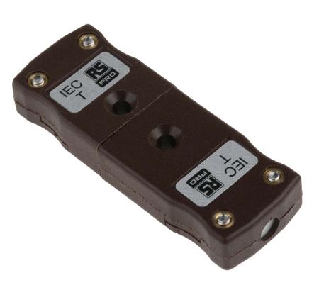 455-9938 RS PRO Miniature Thermocouple Connector for Use with Type T Thermocouple, 4mm Probe, IEC, RoHS Compliant Standard
