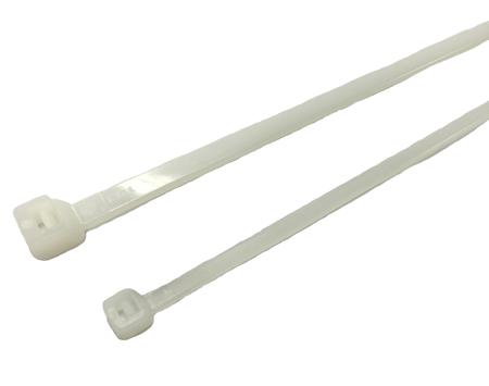 281-2540 RS PRO Cable Ties, , 330mm x 3.6mm, Natural Nylon, Pk-100