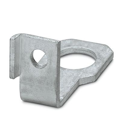 2905757 Phoenix Contact FLT Series Zinc Steel Bracket for Use with Enclosure, 86 x 40mm