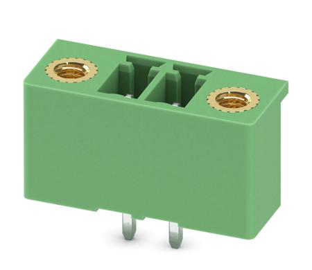 1817990 Phoenix Contact, 3.5mm Pitch, MCV 1.5/2-GF-3.5-LR, 2 Way, , Pluggable Terminal Block, Header, Through Hole, Screw
