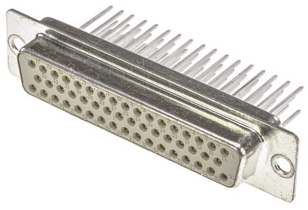 09670504707 HARTING 0967 50 Way Panel Mount D-sub Connector Socket, 2.76mm Pitch
