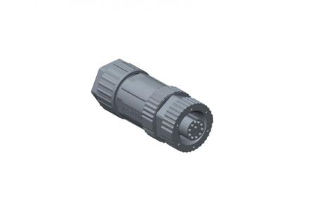 MSAP-04BFFA-SL8001 Amphenol Industrial Industrial Circular Connectors, 4 Contacts, Threaded Mount, M12 Connector, Socket, Female, IP68, M