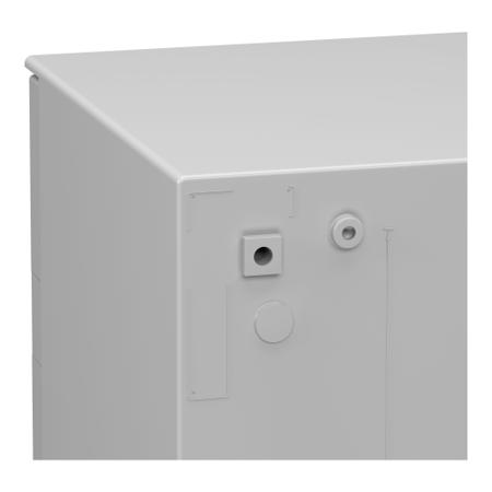 NSYPLM108BG Schneider Electric Fibreglass Reinforced Polyester, Wall Box, IP66, 350mm x 1056 mm x 856 mm