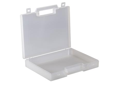 506-6639 RS Pro Polypropylene Tool Box dimensions 260 x 197 x 45mm