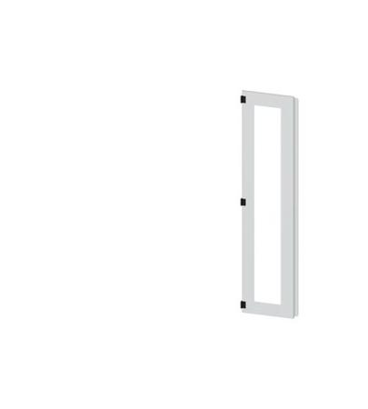 8MF1840-2UT25-0BE2 Siemens 8MF18 Series Glass, Steel RAL 7035 Glazed Door, 1800mm H, 400mm W for Use with SIVACON 8MF1