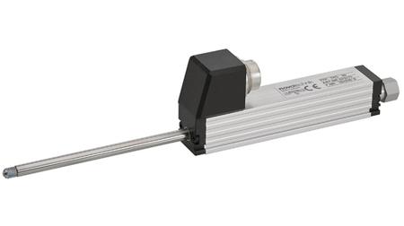 TRS-0100 Novotechnik TRS Series Linear Potentiometer Position Sensor, Voltage Divider Signal, Round Type