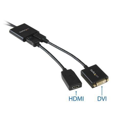 MSTMDP122DP StarTech.com 2 port Mini DisplayPort to HDMI Adapter, 62mm - 3840 x 2160