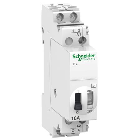 A9C30212 2P Impulse Relay with 2NO Contacts, 16 A