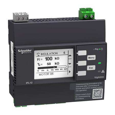 IMDIFL12LMC Schneider Electric  Insulation Tester, 480V ac/dc Max