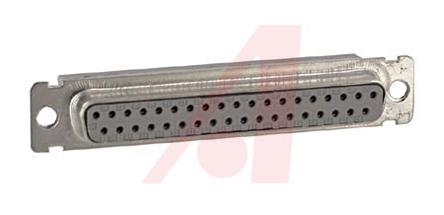 8337-6000 3M 8300 37 Way Right Angle Cable Mount D-sub Connector Socket, 2.76mm Pitch