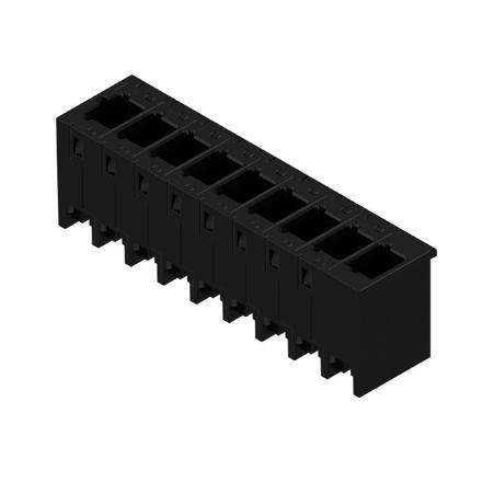 8000072454 Weidmüller  Series Straight Plug-In PCB Socket, 9-Contact, 1-Row, 5mm Pitch, Push In Termination