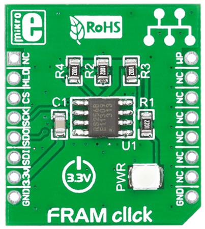 MIKROE-1486 MikroElektronika , FRAM Click Shield